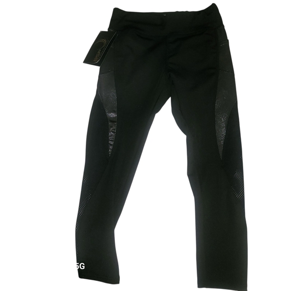 Elegant Black Women's Leggings - Picture 1 of 4